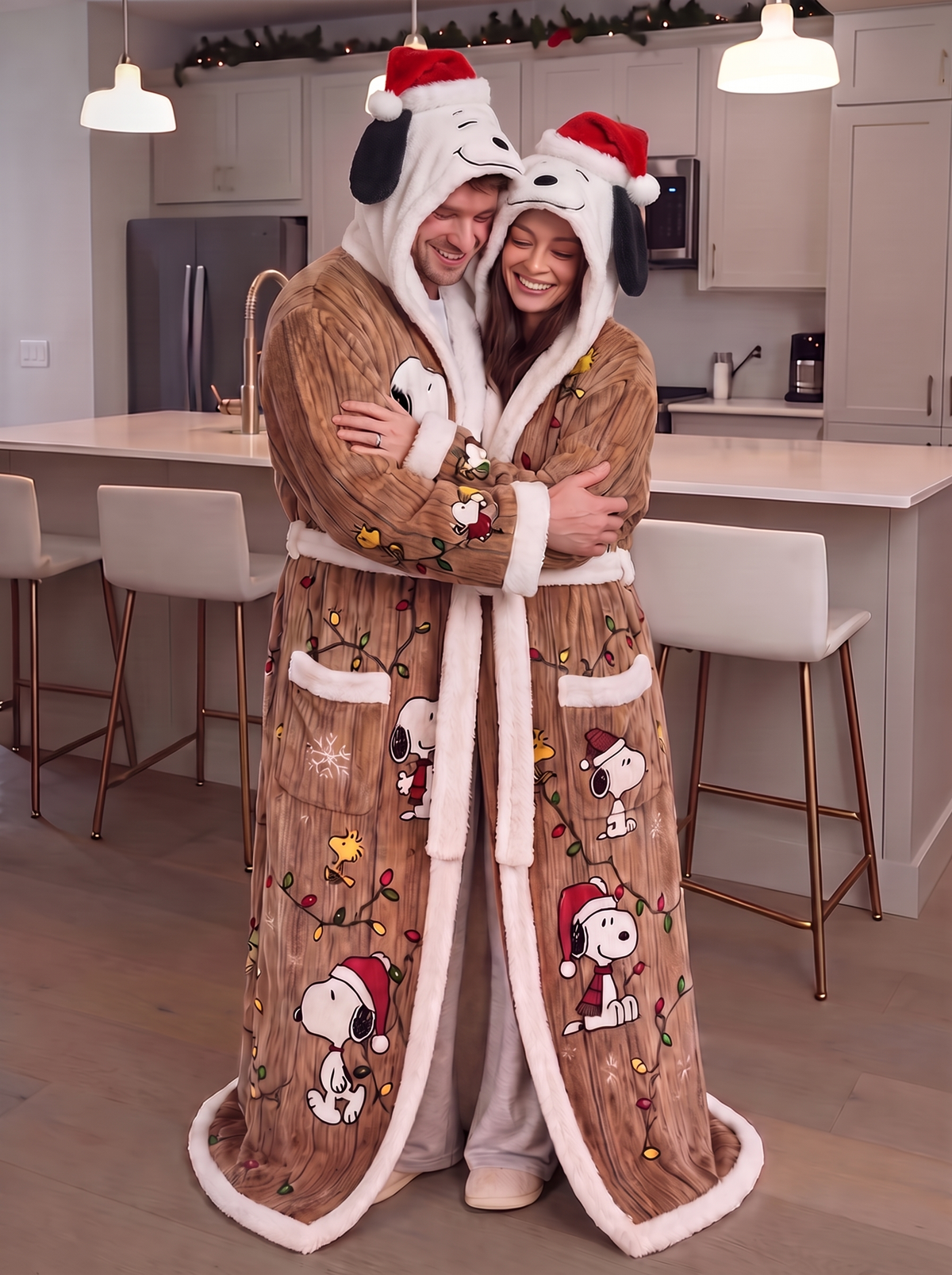 (PRE-ORDERS) SNOOPY DOUBLE HEATED ROBES