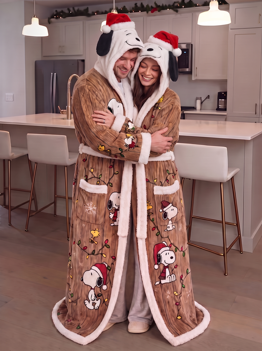 (PRE-ORDERS) SNOOPY DOUBLE HEATED ROBES